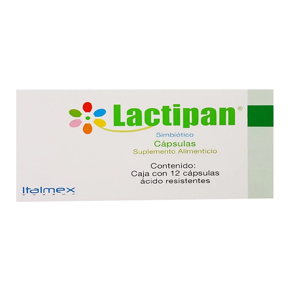 Lactipan Simbióticos 12 Cápsulas