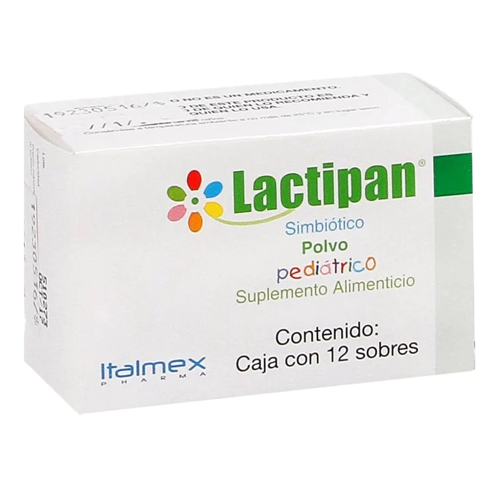 Lactipan Pediátrico Vitaminas Polvo 12 Sobres