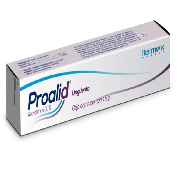 Proalid Tacrolimus 1% Ünguento 15g