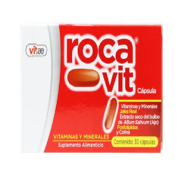 Roca Vit Suplemento Alimenticio 30 Cápsulas