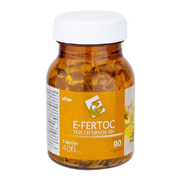 E-Fertoc Tocofersolán 400mg 90 Cápsulas