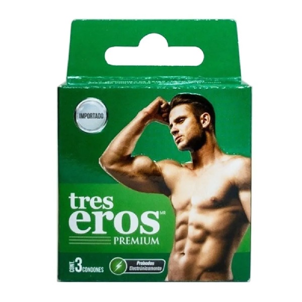 Tres Eros Preservativos 3 Piezas