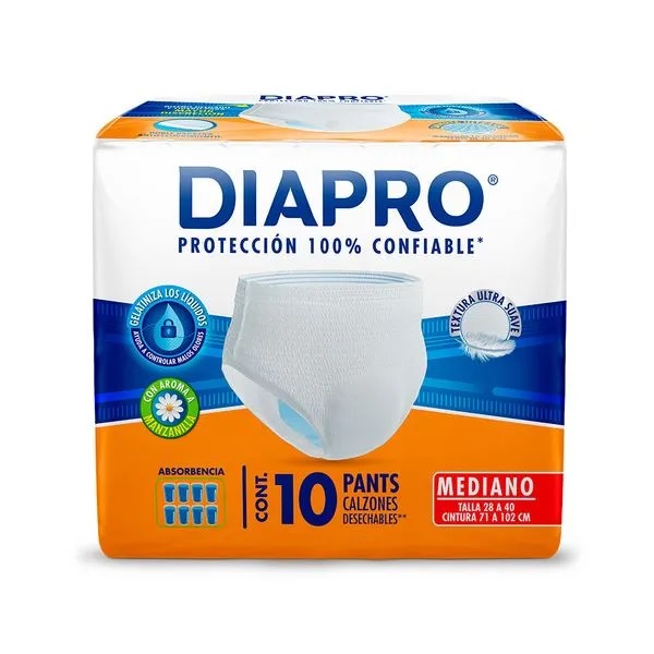 Diapro Pants Mediana 10 Piezas