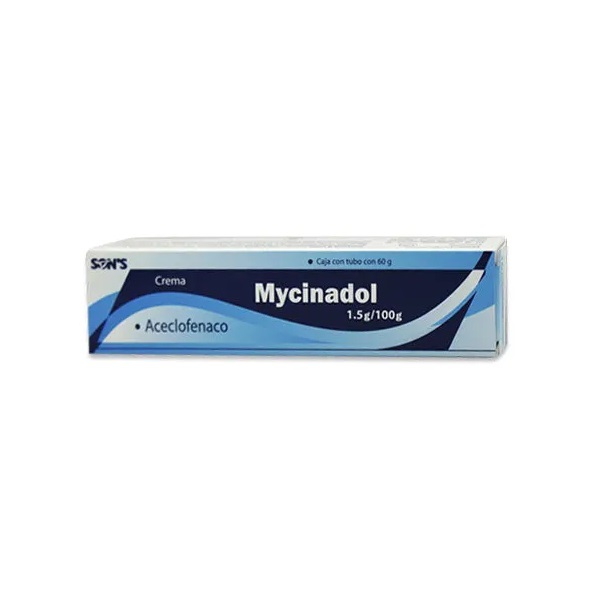Mycinadol Aceclofenaco 1.5G Crema Tubo 60G