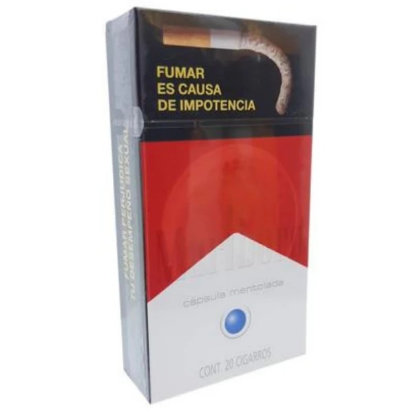 Marlboro Rojo Capsula Mentolada 20 Piezas