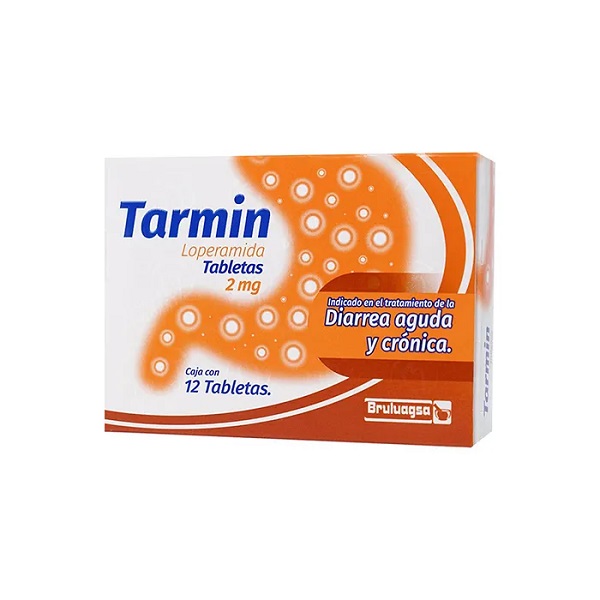 Tarmin Loperamida 2MG Caja 12 Tabletas