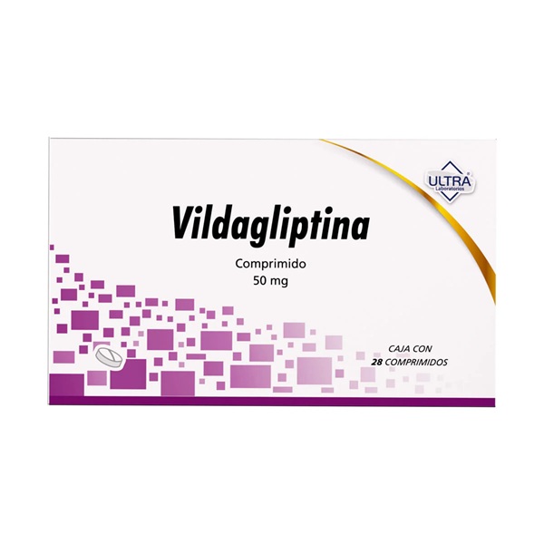 Vildagliptina 50 mg 28 Comprimidos