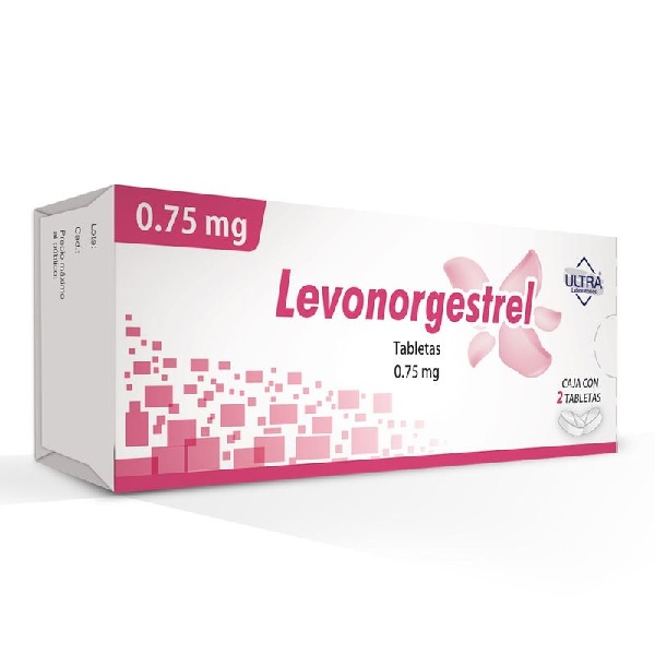 Ultra Levonogestrel 0.75mg  2 Tabletas