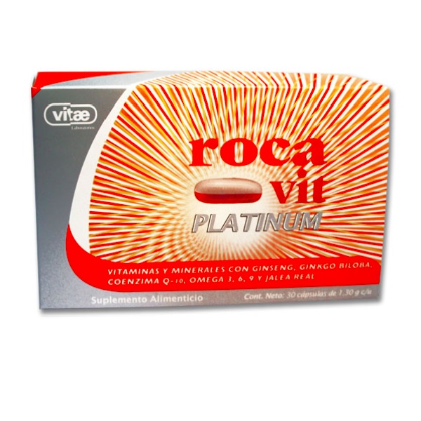 Roca Vit Platinum 30 Cápsulas