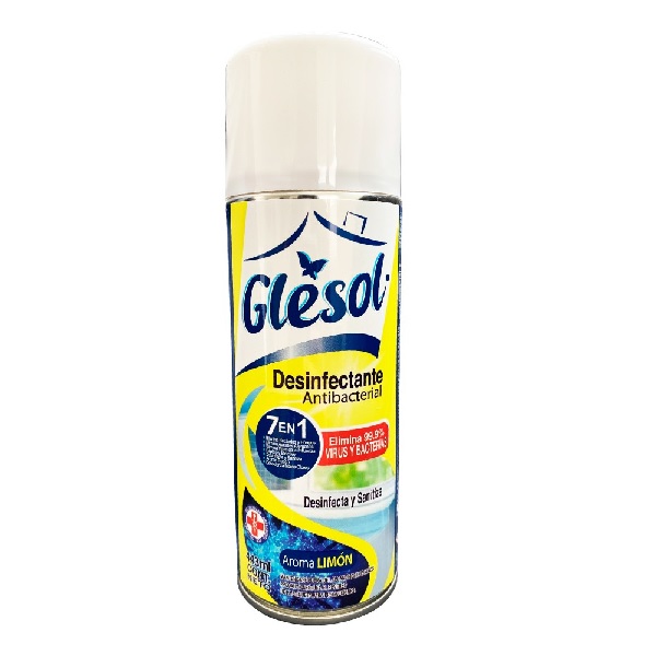 Glesol Desinfectante Limón Aerosol 433ml