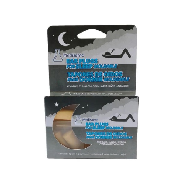 Medisante Tapones De Oidos Para Dormir 3 Pares