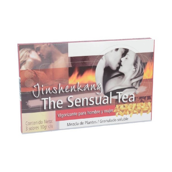 The Sensual Tea Vigorizante 3 Sobres
