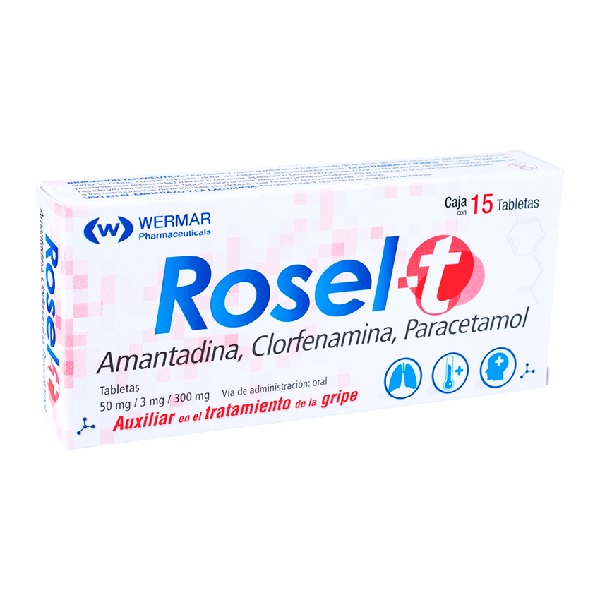 Rosel-T  Antigripal 15 Tabletas