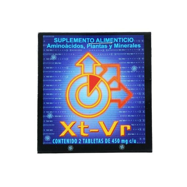 Xt-Vr Vigorizante Para Hombre  2 Tabletas
