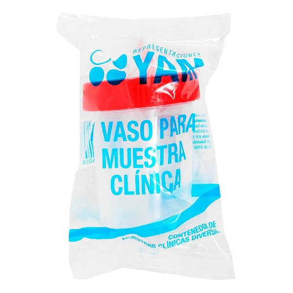Vaso Para Muestra Clínica