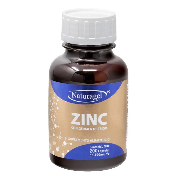Naturagel Zinc Con Germen De Trigo 100 Cápsulas