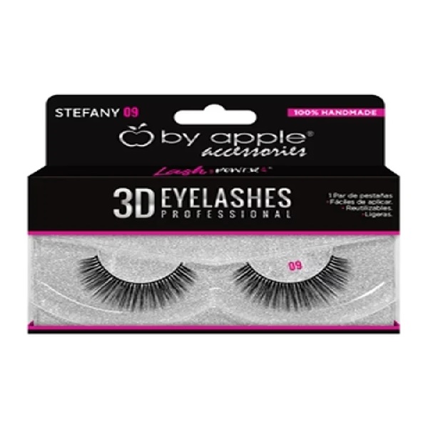 By Apple Pestañas 3D Modelo Stefany No.9