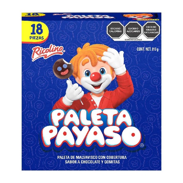 Paleta Payaso 28 Piezas