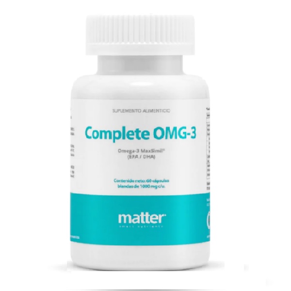 Complete OMG-3 Suplemento Alimenticio 60 Cápsulas