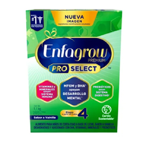 Enfagrow Pro Select Etapa 4 Fórmula Infantil 1100g