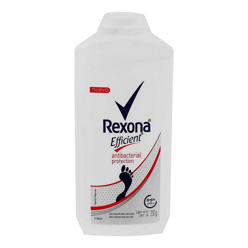 Rexona Efficent Talco Antibacterial 200g