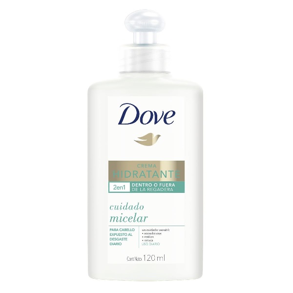 Dove Cuidado Micelar Crema Para Peinar  120ml