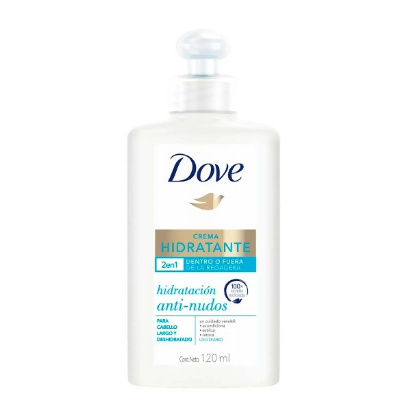 Dove Hidratación Anti-nudos Crema Para Peinar 120ml