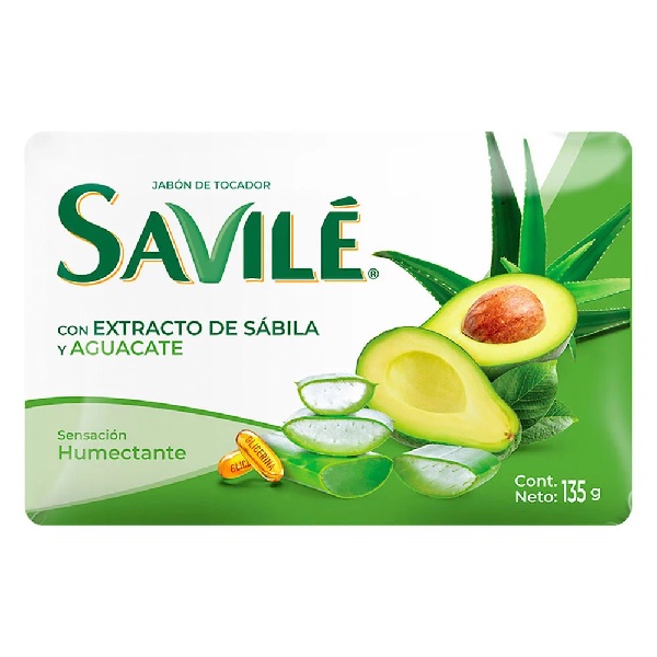 Savilé Sábila Y Aguacate Jabón 135g