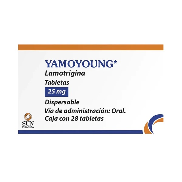 Yamoyung (Lamotrigida) 25mg  28 Tabletas