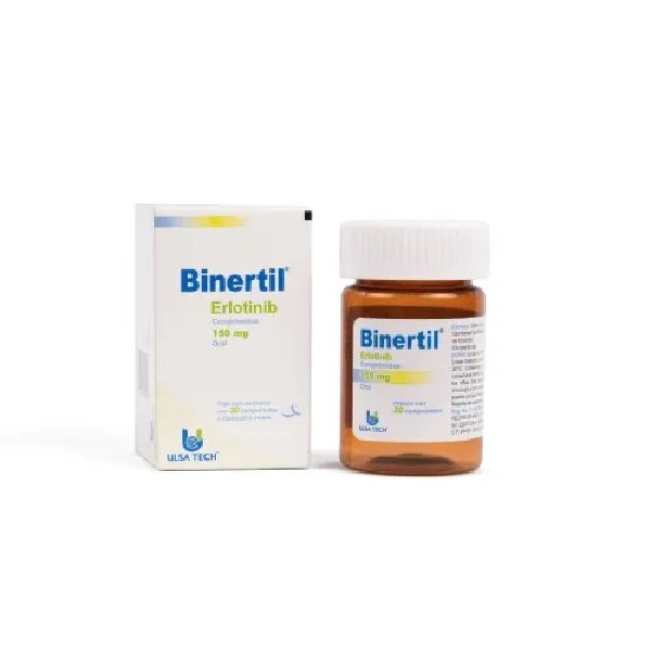 Binertil (Erlotinib) 150mg  30 Comprimidos