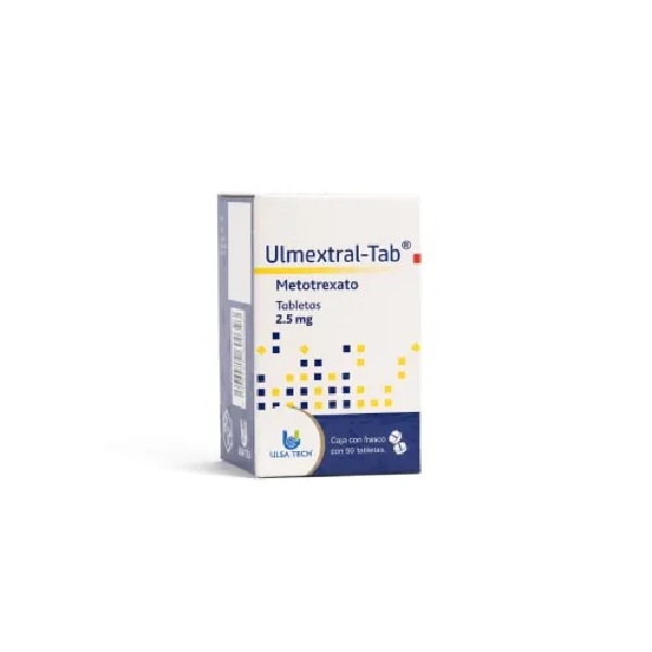 Ulmextral-Tab (Metotrexato) 2.5mg 50 Tabletas