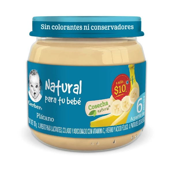 Gerber Platano 100g