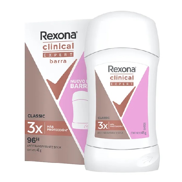 Desodorante Rexona Clinical Expert Antitranspirante