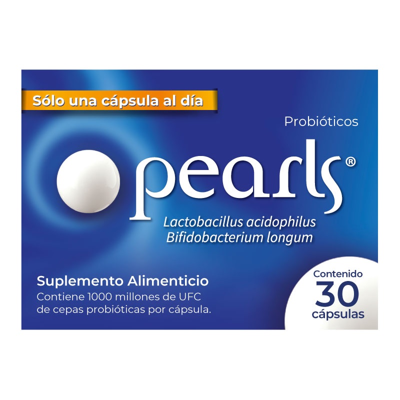Pearls Probióticos Caja 30 Cápsulas