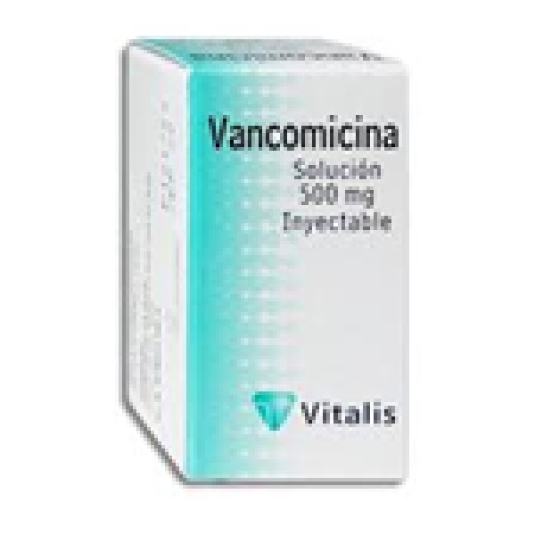 Vitalis Vancomicina Solución Inyectable 500mg