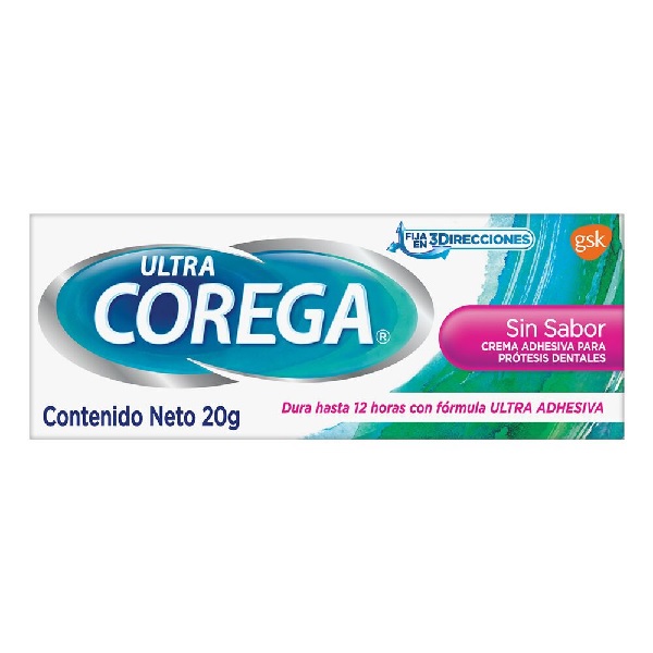 Coregs Ultra Crema Adhesiva Sin Sabor 20g