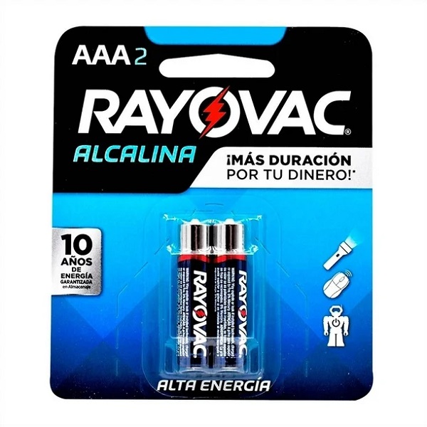 Rayovac AAA 2 Pilas