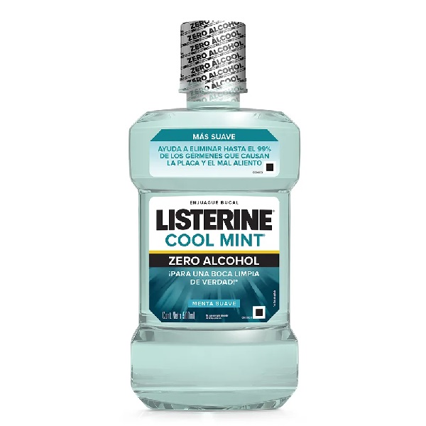 Enjuague Bucal Listerine Cool Mint Zero Menta 500 ml