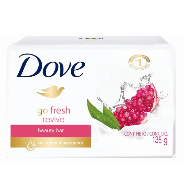 Dove Go Fresh Granada Jabón 135g