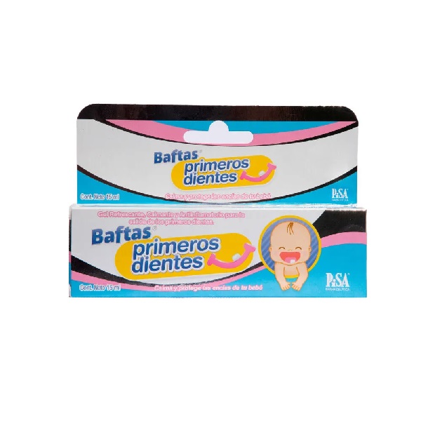 Baftas Primeros Dientes Gel Refrescante