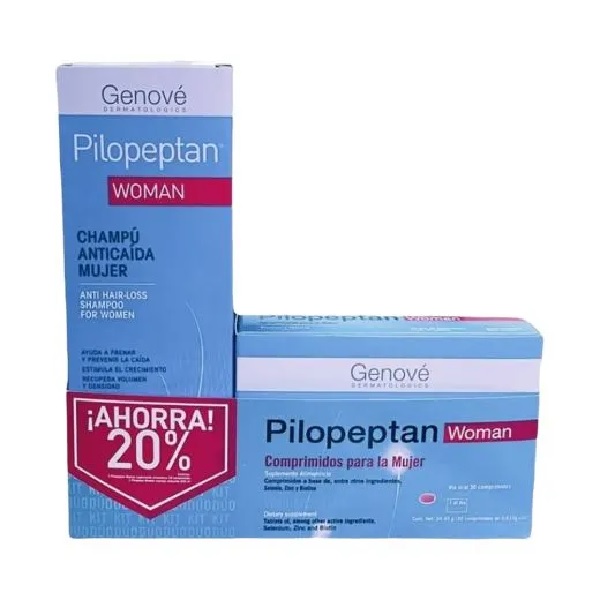 Kit Pilpeptan Woman Sampoo Anti Caida