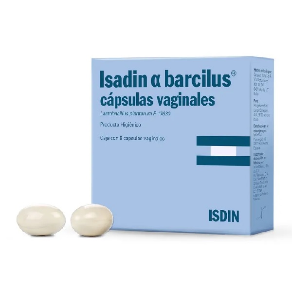 Isadin A Barcilus Cápsulas Vaginales 6 Piezas