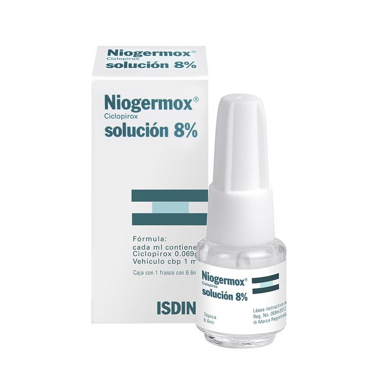 Niogermox (Ciclopirox) Solución 6.6ml