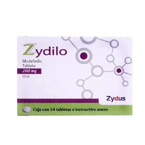 Zydilo (Modafinilo) 200mg  14 Tabletas