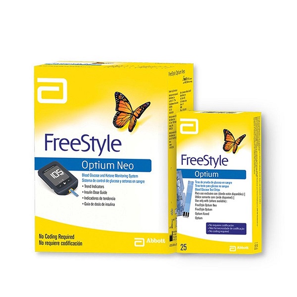Freestyle Optium Neo Glucómetro + 25 Tiras De Regalo